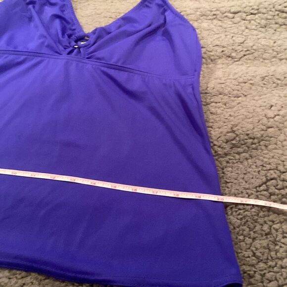 Venus Tankini Swim Top Size 16 Halter Plus Size Swim - Picture 10 of 11